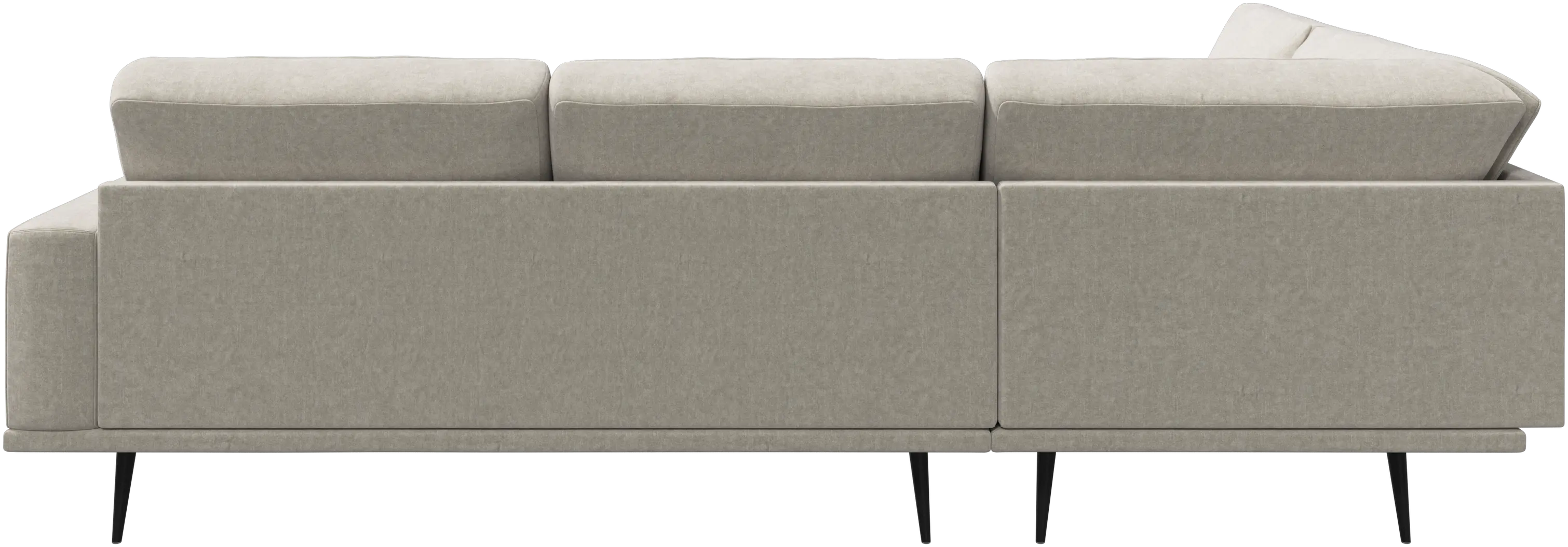 BoConceptソファCarltonグレー 人工スエード生地 Carlton corner sofa with resting unit | sofa | Carlton | Anders